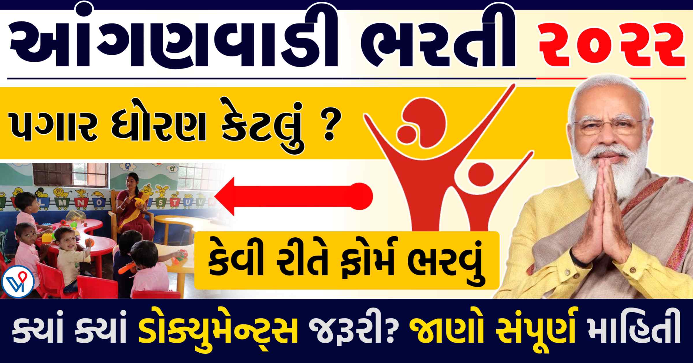 ગુજરાત સરકારે આંગણવાડી વિભાગમાં બહાર પાડી ભરતી, કુલ 7000 પોસ્ટ પર ભરતી, જાણો સંપુર્ણ માહીતી